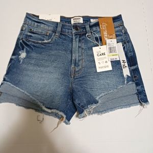 KENSIE HIGH-RISE JEAN SHORTS.CAN'T SAY ENOUGH COMFORT,STYLE&FIT GREAT.NEW W/TAGS
